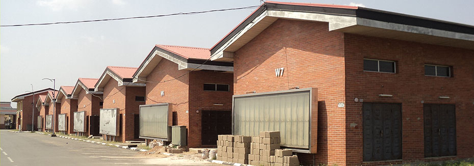 Lockup shops at Ikeja Cantonment, Lagos. Lockup Shops at Ikeja Cantonment