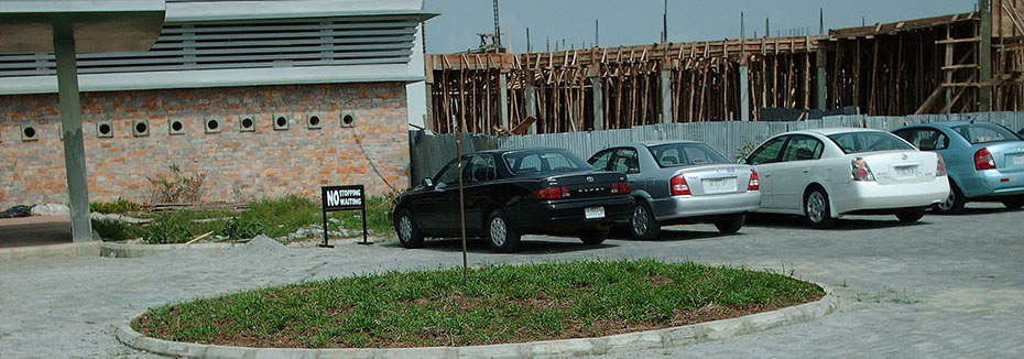 External works at Lagos Business School, Pan Atlantic University. External Works at LBS