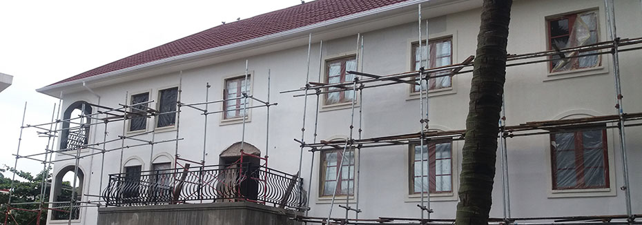 Renovation works at Turnbull Street, Ikoyi, Lagos. Renovation Work at Turnbull Street